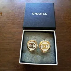 VINTAGE CHANEL ゴールド イヤリング