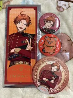 IMPACT 北見遊征 グッズ 缶バッジ コースター 特典
