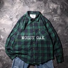 MOSSY OAK ネルシャツ チェック　コットン
