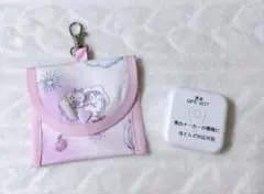 【G-91】布生地　ゆめかわ　猫　GPS ケース GPS BOT ケース