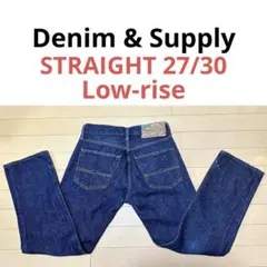 【DENIM & SUPPLY】ワンウォッシュ | STRAIGHT 27/30
