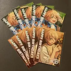 あんスタ 仁兎なずな アニカフェ バーブロ バースデーブロマイド 19枚