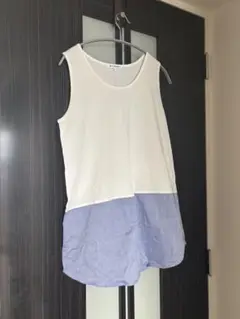 グローバルワーク　シャツ風タンクトップ
