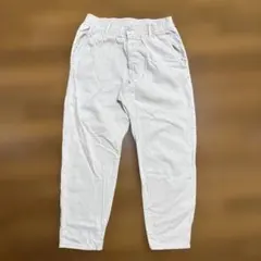ZARA コットンパンツ　スラックス　ホワイト