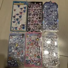 BONBON DROP スティッチ・忍者シール　フワフワ　7 セット