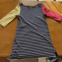 BEAMS HEART ストライプトップス