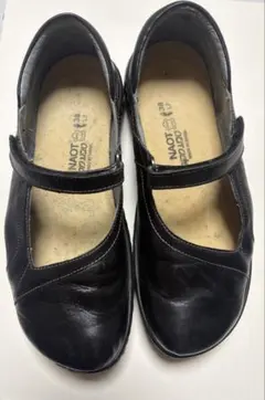 美品 NAOT ナオト TETE ストラップシューズ レザー ブラック 36 - メルカリ