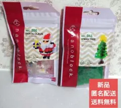 ●セット　ナノブロック クリスマスツリーNBC_043　サンタクロース