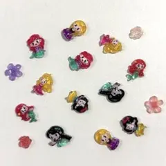 ディズニープリンセス　ネイルパーツ
