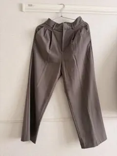 【GROBAL WORK】 ウツクシルエットワイドパンツ【Sサイズ】