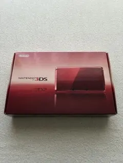 Nintendo 3DS フレアレッド 本体 箱付き