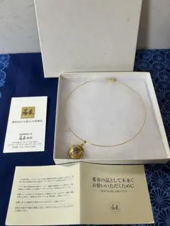 新品未使用品　箔座ひかり蔵 金箔ネックレス 定価17600円　ゴールド 純金箔 箔座公式通販 | HAKUZA ONLINE SHOP 箔座ひかり蔵 金箔ネックレス