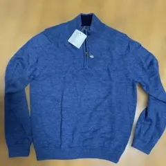 Brooks Brothers イタリアンメリノウール セーター M ブルー