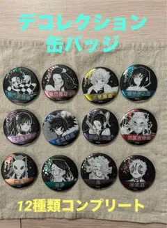 鬼滅の刃 デコレーション缶バッジ 12種セット