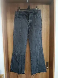 ダークグレー ブーツカットデニム お値下げしました