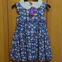 ホーキンスブライスバルーンワンピース　ネイビー　110　リバティ