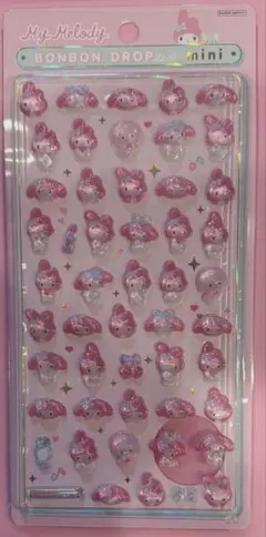 My Melody 即日発送　ボンボンドロップ ミニシール　マイメロ　正規品