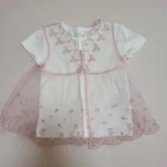 ピンクレースチュニック