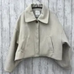 【 BONLECILL 】アウター ショート丈 コクーン ジャケットのサムネイル