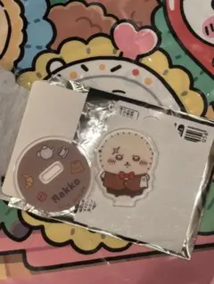 치이카와 ぽけっと お店屋さん アクリルスタンド お弁当 缶バッジ 해달