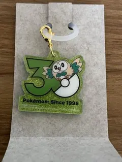 ポケチャーム ポケモン30周年ロゴマスコット2 モクロー