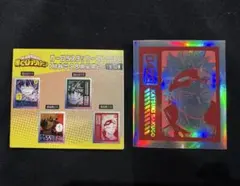 僕のヒーローアカデミア　オーロラステッカーコレクション　爆豪勝己B