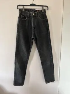 【美品】Wrangler ブラックデニム スリムフィット
