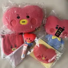 公式BT21 TATA ぬいぐるみ 7点セット