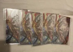 鬼滅の刃 無限列車編 WEBSHOPくじ D賞 クリアカード 煉獄杏寿郎×5