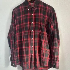 l.l.bean ネルシャツusa製