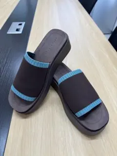 【値下げ】LOWRYS FARM 厚底サンダル L