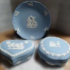 希少ウェッジウッド　ジャスパー　3セット売り 希少ウェッジウッド ジャスパー 3セット売り