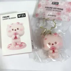 BT21 RJ CHERRY BLOSSOM フィギュア キーリング　kpop