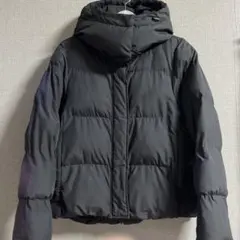 GU／ジーユー ヒートパデットブルゾン ブラック Mサイズ