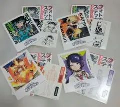 僕のヒーローアカデミア展 フォトカード＆ステッカーコレクション 4種