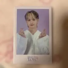 SEVENTEEN LOVE スクエア缶バッジ ジュン JUN
