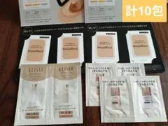 MAQuillAGE&ELIXIR ファンデ&EV UV+&化粧水10包のサムネイル