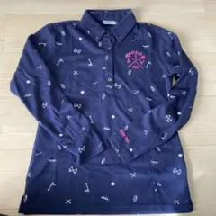 adidas ゴルフウェア Mサイズ ネイビー