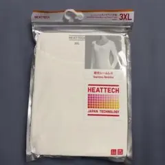 HEATTECH 3XL ホワイト長袖Tシャツ