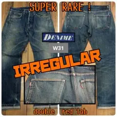 90s DENIME 50166オリゾンティ期 鬼ヒゲ 赤タブ2枚 イレギュラーのサムネイル