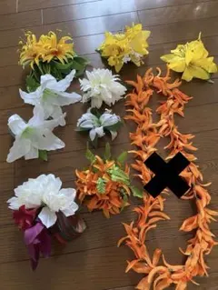 値下げ‼︎フラダンス✴︎髪飾り✴︎9点✴︎まとめ売り