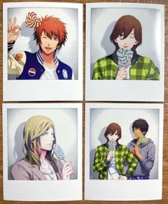 未使用 カミュ 嶺二 音也 セシル インスタントフォト風カード うたプリ