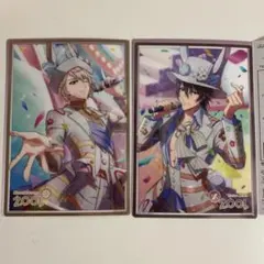 アイナナ ŹOOĻ 御堂虎於 棗巳波 クリアビジュアルポスター