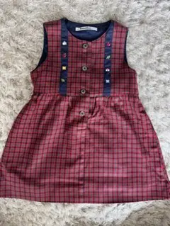 familiar ジャンバースカート 100cm