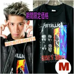 M/半袖/ METALLICA×GunsN'Roses☆ワンオクのサムネイル