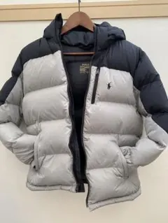 【超美品】Polo フード付きダウンジャケット L/G (14-16) 160