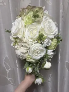 アーティフィシャルブーケ　ブートニア　造花