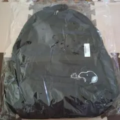 スヌーピー　高級感生地リュック　ノートパソコン収納可。