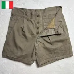 VINTAGE ヨーロッパ古着 70s イタリア軍 ショーツ ボタンフライ 02