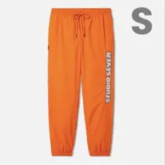 GU STUDIO SEVEN スタジオセブン ジョガーパンツ オレンジ S